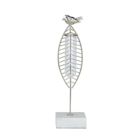 Avian Silver Leaf Bud Vase Planter – Maison Modern