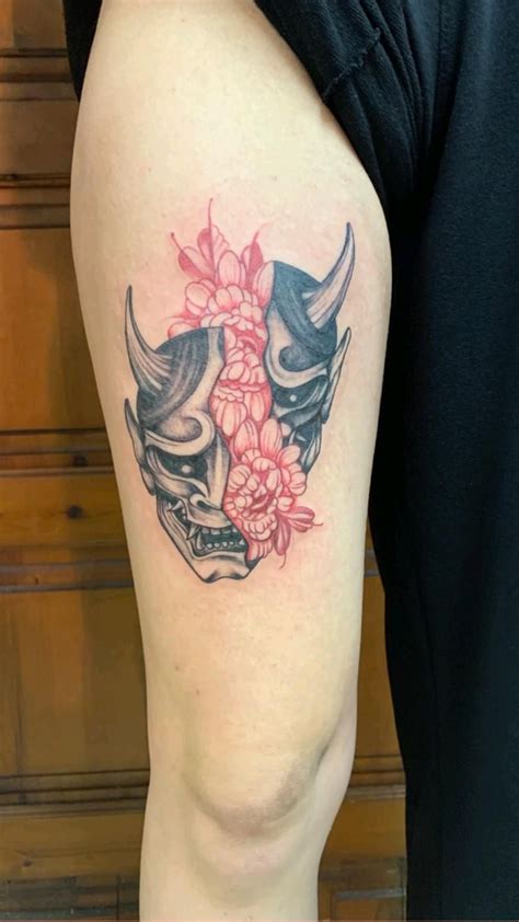 250 hannya mask tattoo designs with meaning 2023 japanese oni demon ...