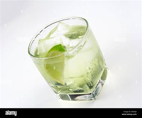 Vodka lime cocktail Stock Photo - Alamy