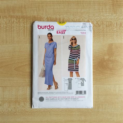 Burda Easy Sewing Tutorial 的图像结果