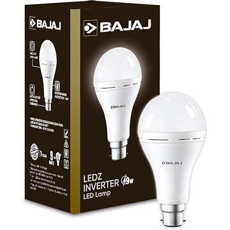 Buy Halonix Prime 9W B22D 6500K Cool Day Light Inverter Rechargeable ...