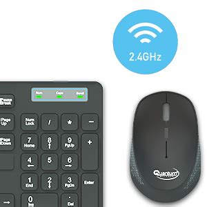 Amazon.in: Buy Quantum Wireless Keyboard and Mouse Combo, 12 Months ...