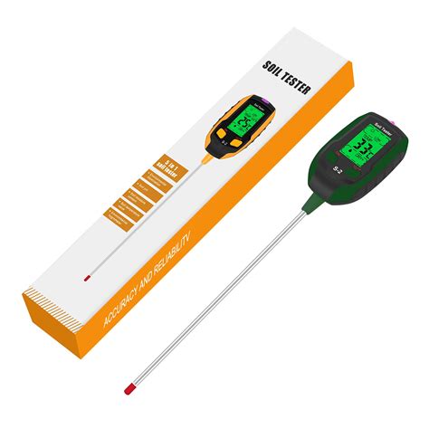 Buy Vakdon 5-in-1 Soil pH Meter, Soil PH Tester Digital, Soil Moisture ...