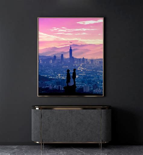 Anime Love Surreal Art Prints for Unique Decor – Asianmonk