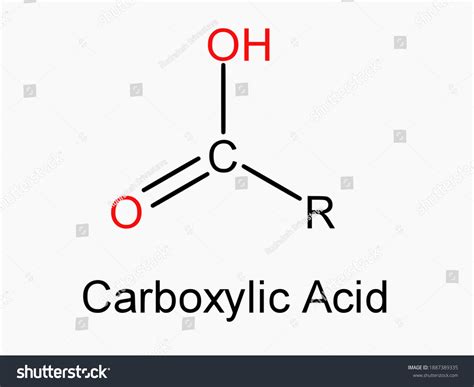 Carboxylic Acid Functional Group Structure