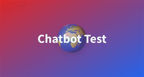 Image result for Chatbot Test