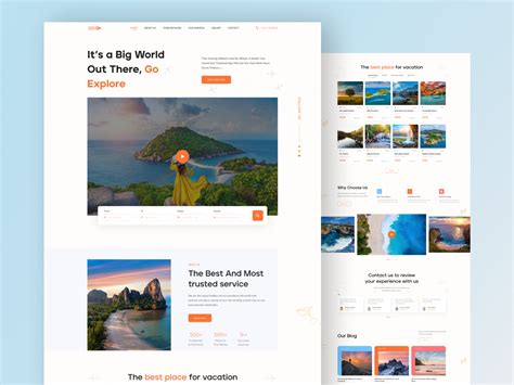 Travel Website Examples 的图像结果
