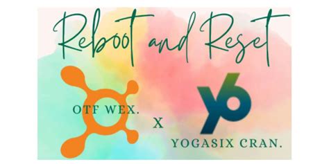 FREE Reboot and Reset with OTF Wexford and Y6 Cranberry Twp, Warrendale ...