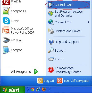 Image result for Windows XP Control Panel