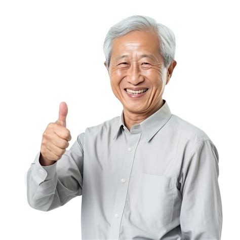 Happy asian old man isolated 29561909 Stock Photo at Vecteezy