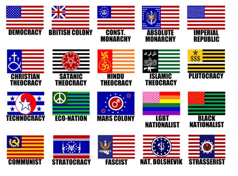 *SUPER-DELUXE* Alternate Flags of the USA by WolfMoon25 on DeviantArt