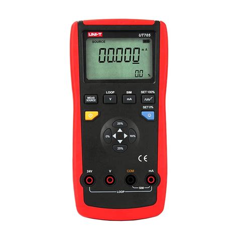 UNI-T UT705 Loop Calibrator | 4-20mA Signal Generator with 24V Loop ...