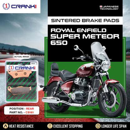 CRANK1 Sintered Brake Pad for Royal Enfield Super Meteor 650 – SapMotors