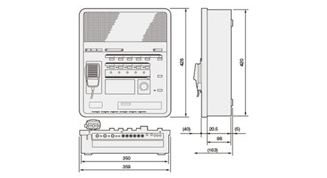 ウォールシステムアンプ PA-K30-16 | 業務用放送システム | JVC