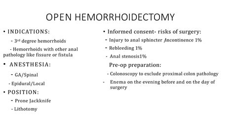 Hemorrhoidectomy surgical procedure RAF.pptx