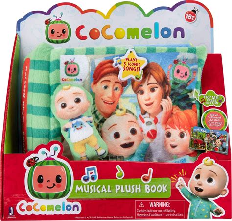 CoComelon Nursery Rhyme Singing Time Plush Book, India | Ubuy