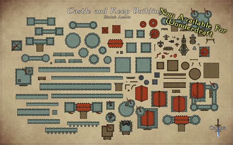 Image result for Wonderdraft Castle Map