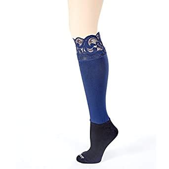BOOTIGHTS Lacie Lace Darby Knee High/Ankle Sock : Amazon.in: Fashion