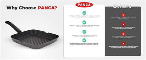 Buy PANCA NonStick Grill Pan Mini Pan Uttapam Tawa Aluminum Multi Snack ...