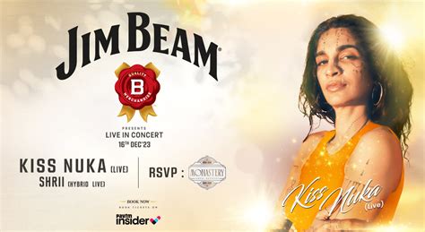 Jim Beam Live In Concert Presents Kiss Nuka (Live) // SHRII (Hybrid Live)