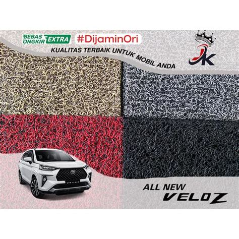 Jual Karpet Mobil Mie / Bihun Premium 2 Warna All New Veloz 2022 ...