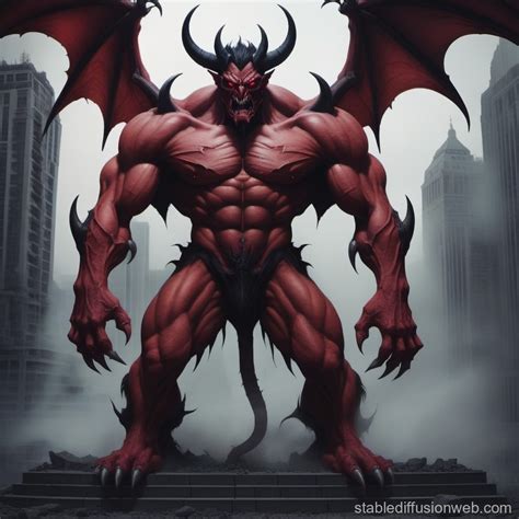 Demonic Stable Diffusion Model 的图像结果