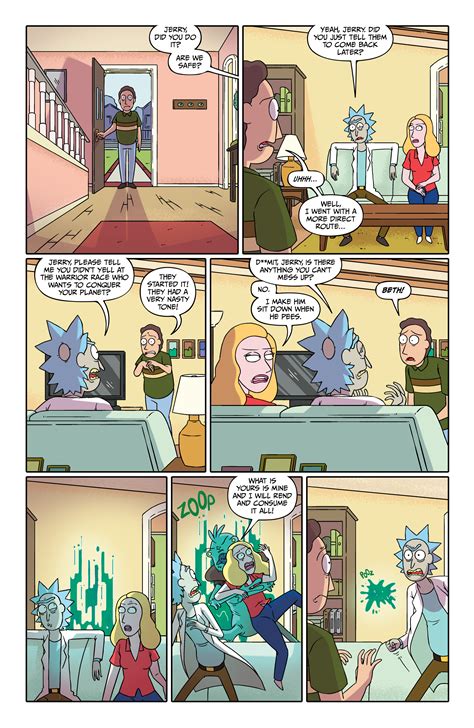 Rick And Morty Comic