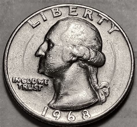 1968 P Washington Quarters - For Sale, Buy Now Online - Item #641088
