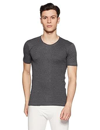 Buy Macroman M-Series Men's Regular Thermal Top (M1022_Black Melange S ...