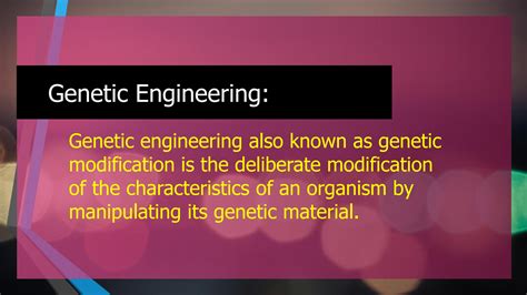Genetic Engineering Presentation 的图像结果