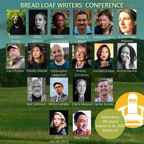 Bread Loaf Writers' Conferences (@breadloafwriter) • Instagram photos ...