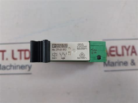 Phoenix Contact Plc-bpt-24Uc/21-21 Power Relay With Relay Socket ...