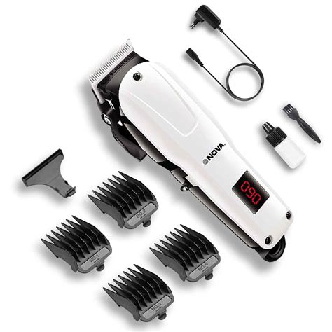 NOVA NHT 1083 Hair Clipper (White) | Buy Best Hair Trimmer – Nova India
