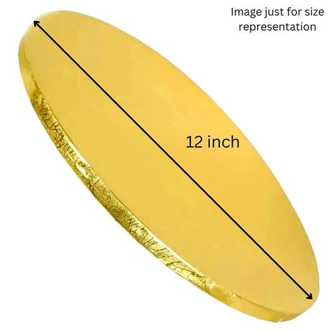 Round Golden Drum Board 12 inch (Pack of 5) (NO COD)