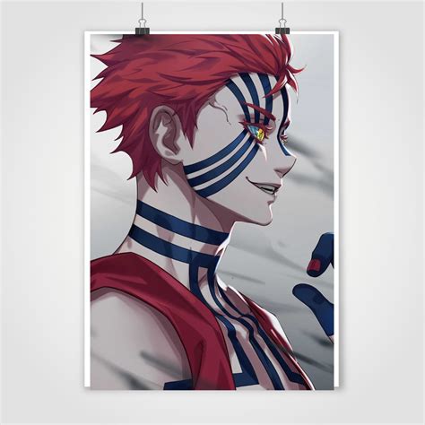 Akaza Demon Slayer 19*13 Poster – Mangastore