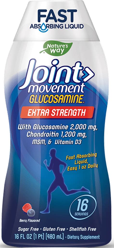 Joint Movement Glucosamine, 16 fl oz (480 mL) Bottle - Nature's Way