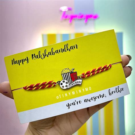 Buy Filmy Bhai Metal Rakhi Online from Tinyminymo