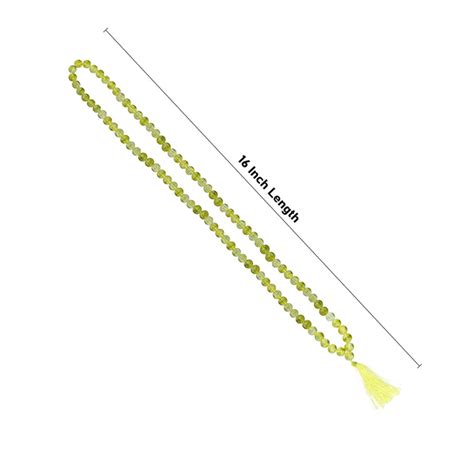 Giri - Peridot Mala | Meditation Mala | Peridot Mala Beads