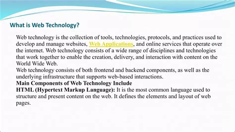 Examples of Web Technology 的图像结果