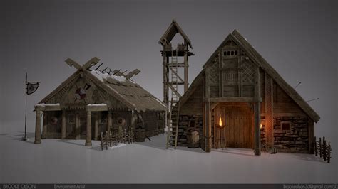 Viking House, Viking Age, Medieval Houses, Medieval Town, Nordic ...