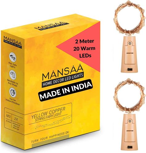 Buy MANSAA Led Lights for Decoration | 18 Months Warranty | 10 Meter ...