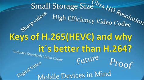 H.265 Video Encoding 的图像结果