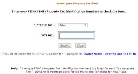 Know Property Tax Dues In GHMC - VSolution