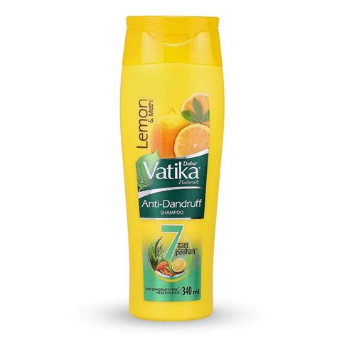 Buy Dabur Vatika Anti Dandruff Shampoo, 340ML Online at Low Prices in ...