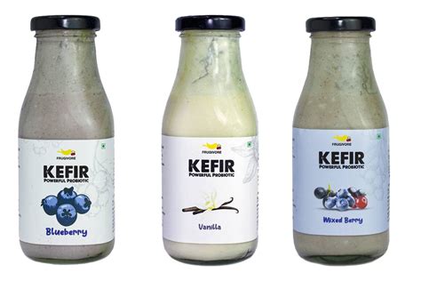 Kefir Blueberry + Mixed Berry + Vanilla Kefir Combo