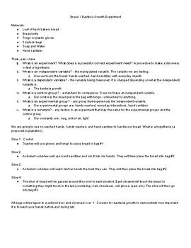 Image result for Hand Washing Experiment with Bread