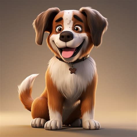 Brown dog cartoon Images - Free Download on Freepik