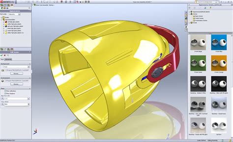 Tutorial 2011 SolidWorks 的图像结果