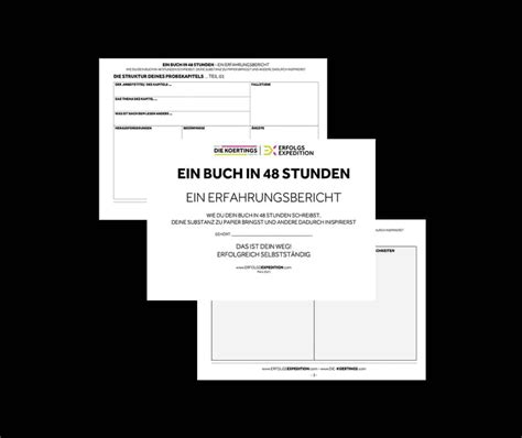 Ein Buch in 48 Stunden - KOERTING INSTITUTE