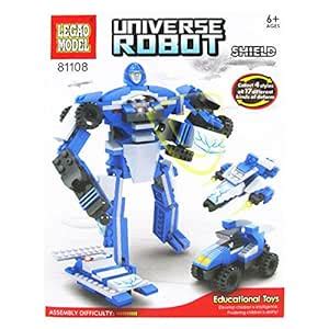 Powerpak Legao Model Universe Robot - Shield - Building Blocks 3D ...